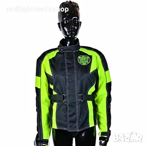 🧥 4880 – GWRRA Дамско лятно светлоотразително мото яке 2 в 1 – Размер S – 💵 170 лв