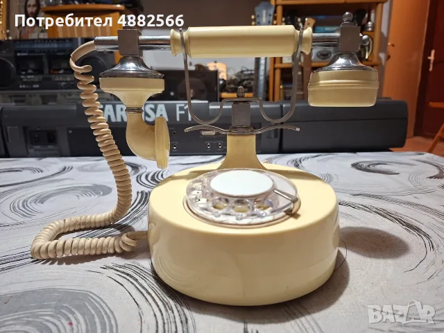 Ретро руски телефон, снимка 6 - Антикварни и старинни предмети - 55849215