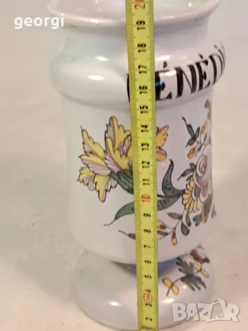 италианска керамична ваза 22/1, снимка 5 - Вази - 49203231