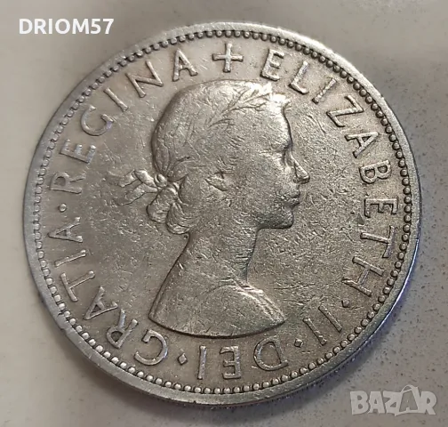 Монети Великобритания-2 бр.› Кралица Елизабет II(1955-1956), снимка 2 - Нумизматика и бонистика - 49589912