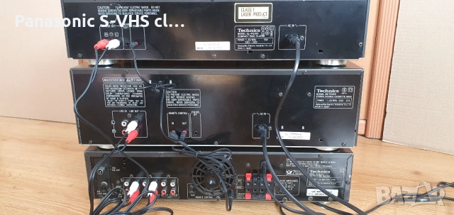 Technics cassette deck RS-TR555,CD-player SL-PG100,Recivier SA-R230, снимка 9 - Аудиосистеми - 53582225