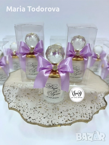 Луксозна свещ подарък за гостите, снимка 12 - Други - 40527735