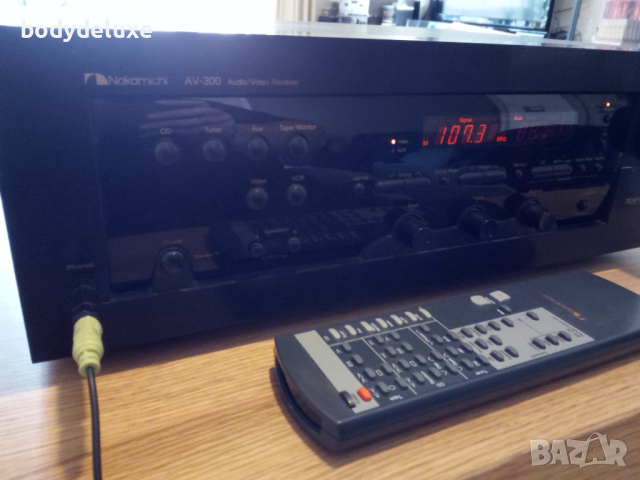 Nakamichi AV-300 аудио/видео ресийвър, снимка 2 - Ресийвъри, усилватели, смесителни пултове - 44804631