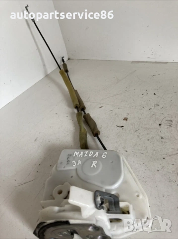 Заден десен заключващ механизъм за врата за Mazda 6 2.0D Estate (2009) GS8S, снимка 2 - Части - 53706904