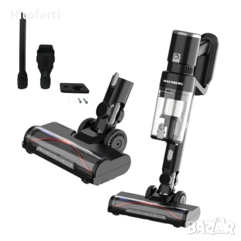 Безжична вертикална прахосмукачка с дигитален екран HAUSBERG HB-2019NG