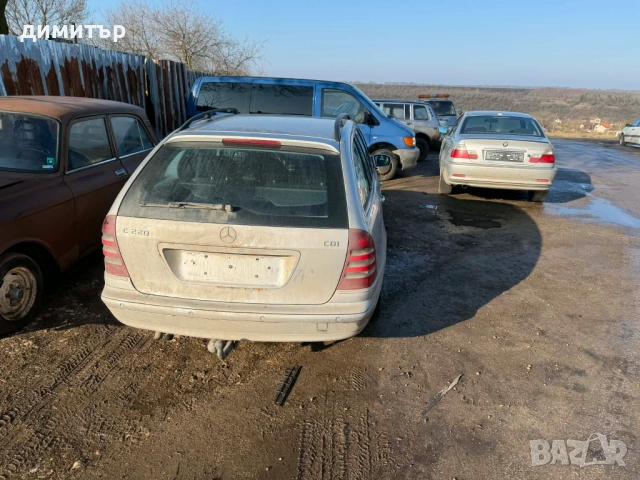 mercedes c220 w203 комби кожен салон на части мерцедес ц220, снимка 8 - Автомобили и джипове - 53527604