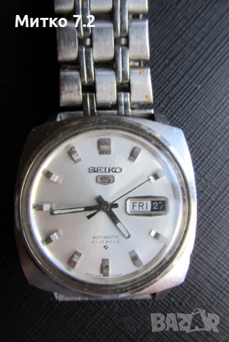 Часовник Seiko 5 / 6119-7143, снимка 5 - Мъжки - 52210947
