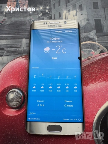 Дисплей за Самсунг S6 edge, снимка 4 - Samsung - 53172478