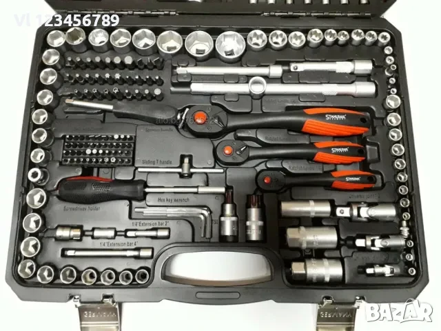 Гедоре STAHL MAYER GERMANY 216 части, гидоре, гедория, снимка 2 - Шублери - 50809462