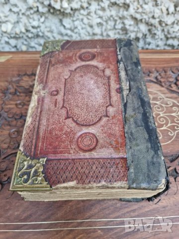 Антикварна Немска Католическа Библия Германия- "1689s 17 Век ", снимка 16 - Колекции - 40073734