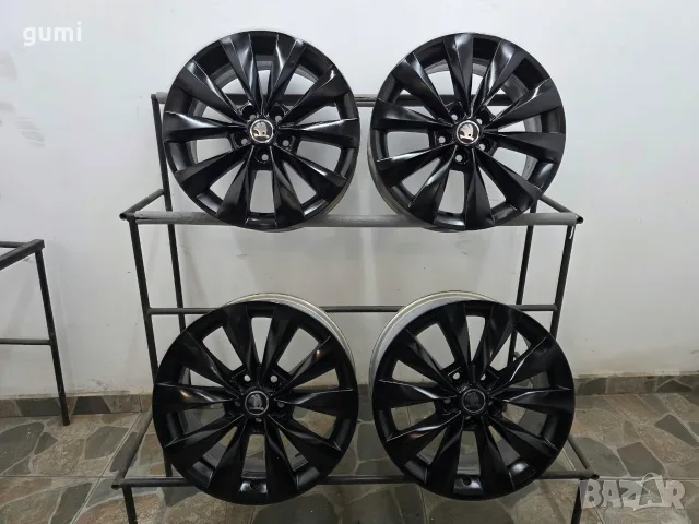 4бр 16ски джанти за SKODA 5х100мм A161585 , снимка 6 - Гуми и джанти - 56298156