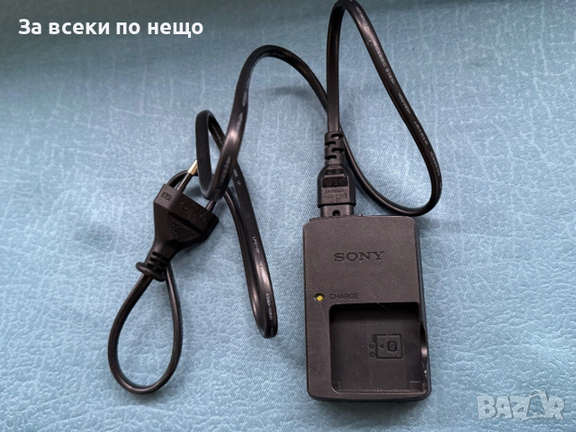 Оригинално зарядно за фотоапарат , Sony BC-CSGBE , зарежда батерии NP-FG1 NP-BG1