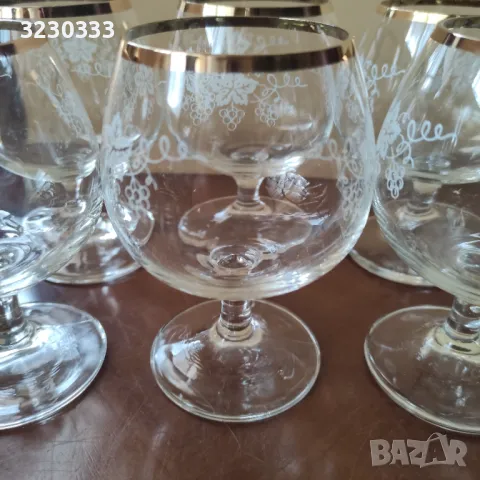 Кристален сервиз вино,ракия 19 бр., снимка 11 - Чаши - 47556415