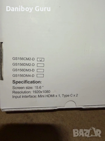 Преносим монитор, 15.6 инча 1080P FHD IPS втори екран за лаптоп с USB-C и Mini HDMI, грижа за очите,, снимка 8 - Монитори - 53401856