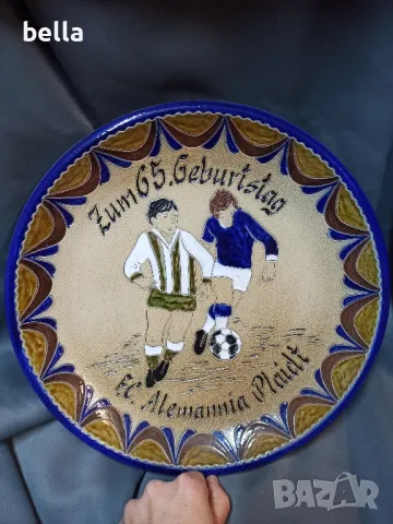 МАСИВНА НЕМСКА ЧИНИЯ ЗА СТЕНА -ФУТБОЛ