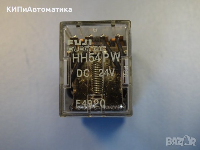 реле Fuji Electric HH54PW relay 24VDC, снимка 6 - Резервни части за машини - 39638883