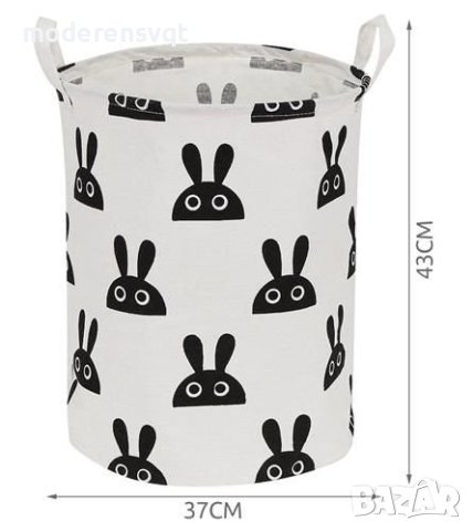 Кош за пране и играчки зайчета, снимка 10 - Органайзери - 41211060