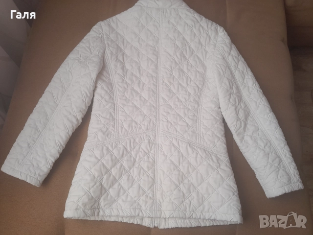 Дамско бяло яке размер S, снимка 3 - Якета - 51920539