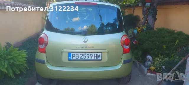 ПРОДАВАМ ЛИЧЕН АВТОМОБИЛ РЕНО МОДУС, снимка 13 - Автомобили и джипове - 56247451