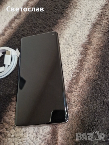 Samsung Galaxy S10 128/8GB черен, снимка 2 - Samsung - 52139318