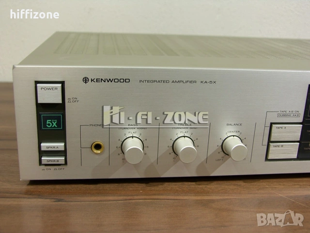 Усилвател   Kenwood ka-5x , снимка 4 - Ресийвъри, усилватели, смесителни пултове - 53681227