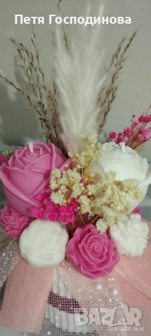 Букети,свещи и подаръци , снимка 18 - Декорация за дома - 51248493