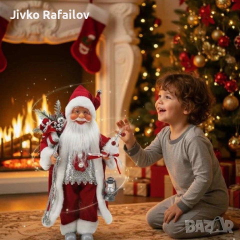 Коледна фигура Дядо Коледа 70см, снимка 2 - Декорация за дома - 52518174