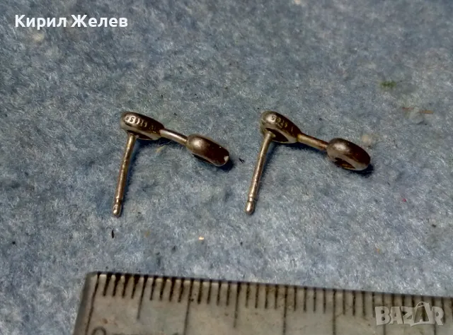 PANDORA СЪРЦЕВИДНИ СРЕБЪРНИ ОБЕЦИ ПАНДОРА СРЕБРО S925 ALE с ЦИРКОНИ и ЕМАЙЛ 48579, снимка 8 - Обеци - 49144419