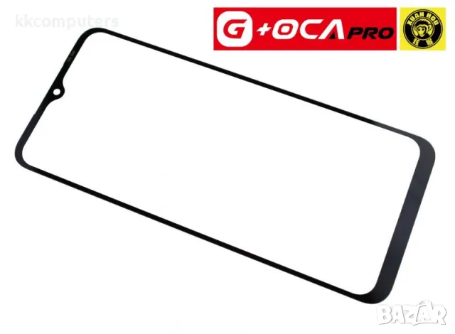 Стъкло+OCA за Samsung A04 (2022) A045F /Черен/ Баркод : 116468