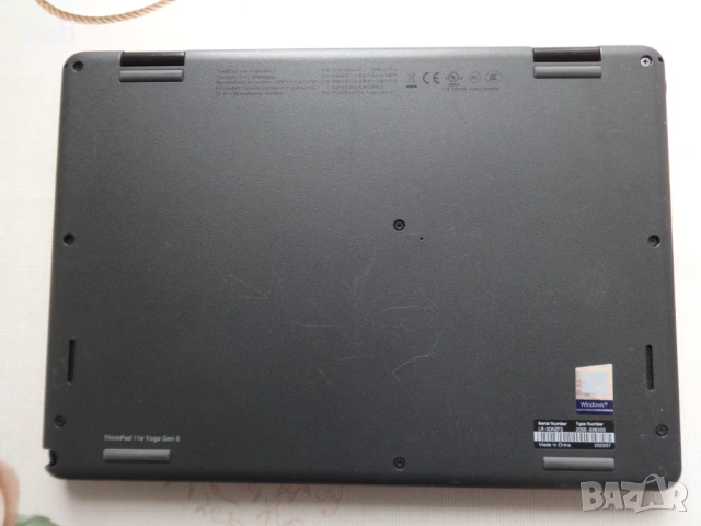 Таблет и Лаптоп 2в1 Lenovo ThinkPad Yoga 11e Gen 6 - i5-8200Y/RAM 8GB/SSD 256GB/ Windows 11 Pro, снимка 7 - Лаптопи за дома - 53718238