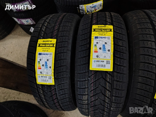 4бр.НОВИ зимни гуми SONIX 245 45 19+275 40 19 DOT25 цена за брой, снимка 2 - Гуми и джанти - 52338781