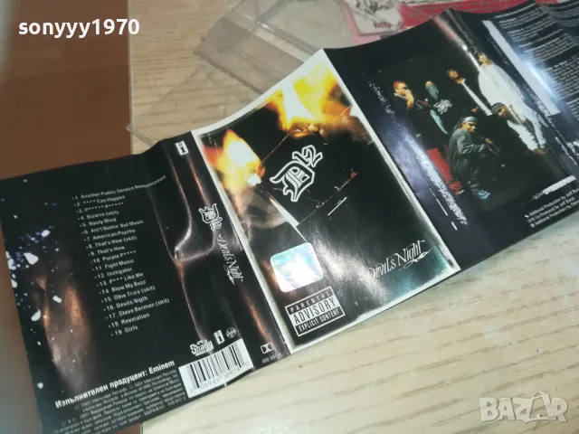 D12 DEVILS NIGHT-ОБЛОЖКА ЗА КАСЕТА 2909241839, снимка 5 - Аудио касети - 47397682