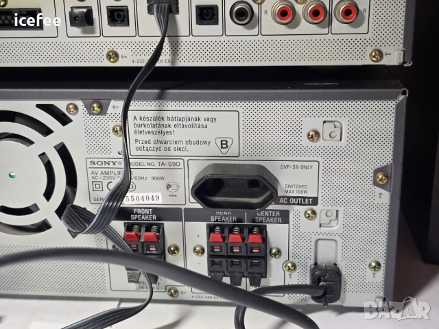Sony MHC‑S9D Hi‑Fi система с тонколони, снимка 10 - Аудиосистеми - 52156558