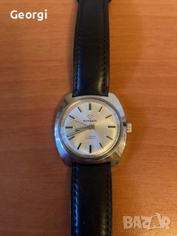 Rodania Incabloc Swiss А.Schild Часовник, снимка 5 - Мъжки - 53585804