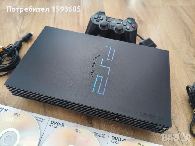 Хакнат Playstation 2 - пълен комплект , снимка 2 - PlayStation конзоли - 55978913