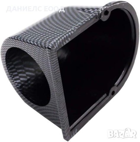 Стойка за измервателен уред за табло - Черна/Карбон, снимка 3 - Аксесоари и консумативи - 42570337