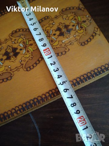 Ретро дървена кутия, снимка 5 - Други - 35734998