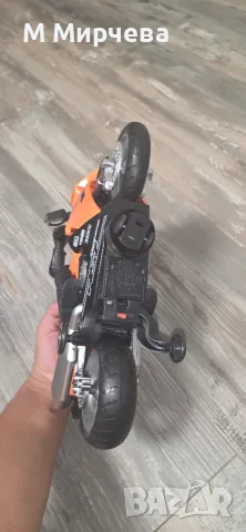Детска играчка мотор с моторист на батерии AutoBike, снимка 6 - Електрически играчки - 55901467