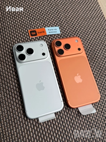 НОВИ❗️USA 🇺🇸 ГАРАНЦИЯ❗️256Gb⚠️E-sim iPhone 17 Pro / Silver • Cosmic Orange ЛИЗИНГ TBI