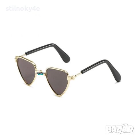 Очила за куче във формата на сърца Кучешки очила Слънчеви очила за домашен любимец Очила за кучета, снимка 1