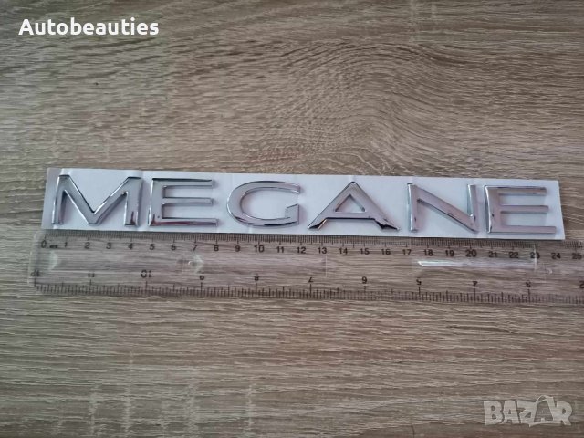 Емблема Надпис лого Рено Меган Renault Megane, снимка 3 - Аксесоари и консумативи - 42442398