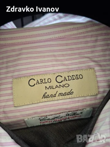 Мъжки костюм Carlo Caddeo Milano, снимка 2 - Костюми - 55873467