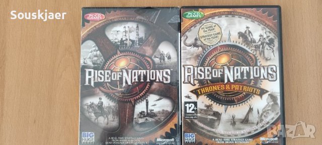 Продавам Rise of nation, снимка 1