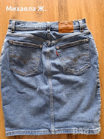 Дънкова пола Levi's S размер, снимка 8 - Поли - 44255232