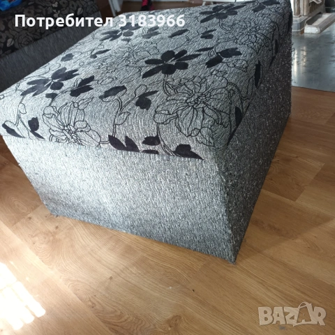 нова табуретка 70 х 70 х 50, снимка 7 - Дивани и мека мебел - 53649509