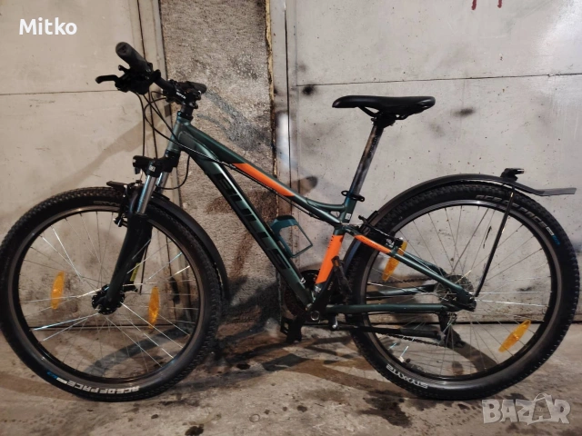 26 цола алуминиев велосипед с 21 скорости усилени капли амортисьори предни палцови команди , снимка 3 - Велосипеди - 53276376