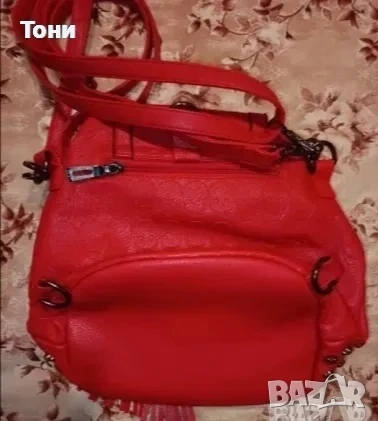 Нова Кожена Дамска Чанта , снимка 5 - Чанти - 52825320