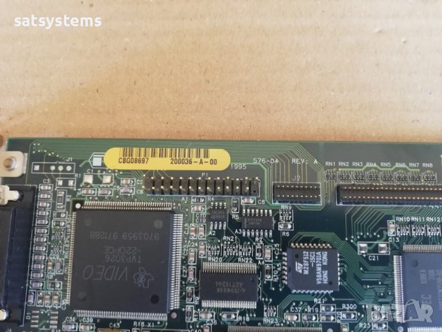  Видео карта Matrox MGA-MIL/2/SNI 576-04 REV.A 2MB PCI, снимка 6 - Видеокарти - 38774824