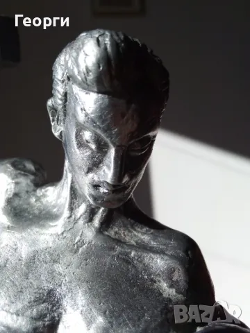 Метална пластика от соц-а, снимка 13 - Статуетки - 48376449
