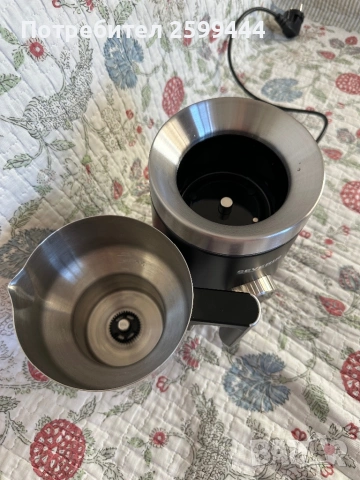 Severin разпенител за мляко 600 мл използван, снимка 3 - Кафемашини - 53040292